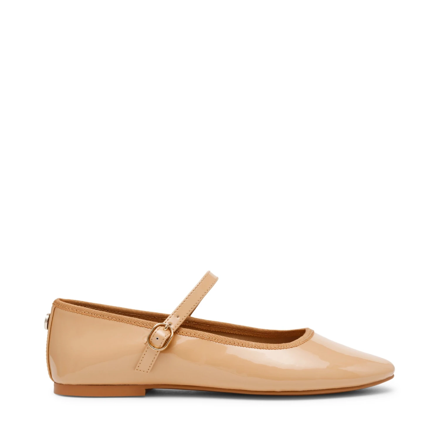 Steve Madden Vinetta Flat Shoe Natural Patent 3 Steve Madden Vinetta Flat Shoe Natural Patent