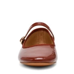 Steve Madden Vinetta Flat Shoe Cherry Mah Patent -Steve Madden Shop SM11003146 02002 CP6 03