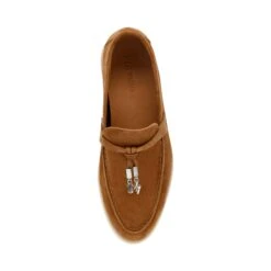 Steve Madden Portland Loafer Cognac Suede -Steve Madden Shop SM11003148 03002 935 06