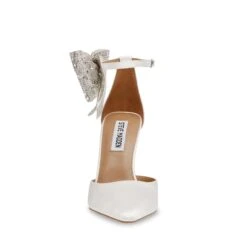 Steve Madden Deville Sandal Ivory Satin 1 -Steve Madden Shop SM11003196 04003 985 03