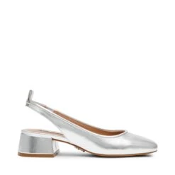 Steve Madden Smitten Sandal Silver Coin