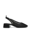 Steve Madden Smitten Sandal Black Mesh -Steve Madden Shop SM11003213 04005 00E 01