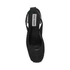 Steve Madden Smitten Sandal Black Mesh -Steve Madden Shop SM11003213 04005 00E 06
