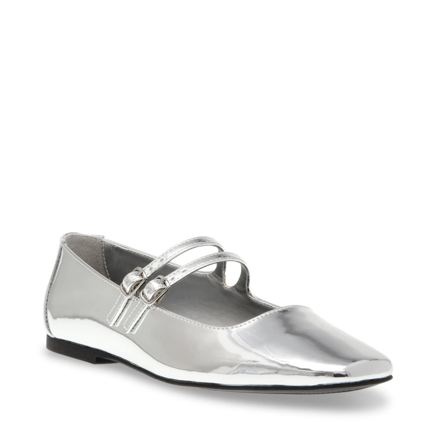 Steve Madden Alisah Sandal Silver Foil 4 Steve Madden Alisah Sandal Silver Foil - Image 2