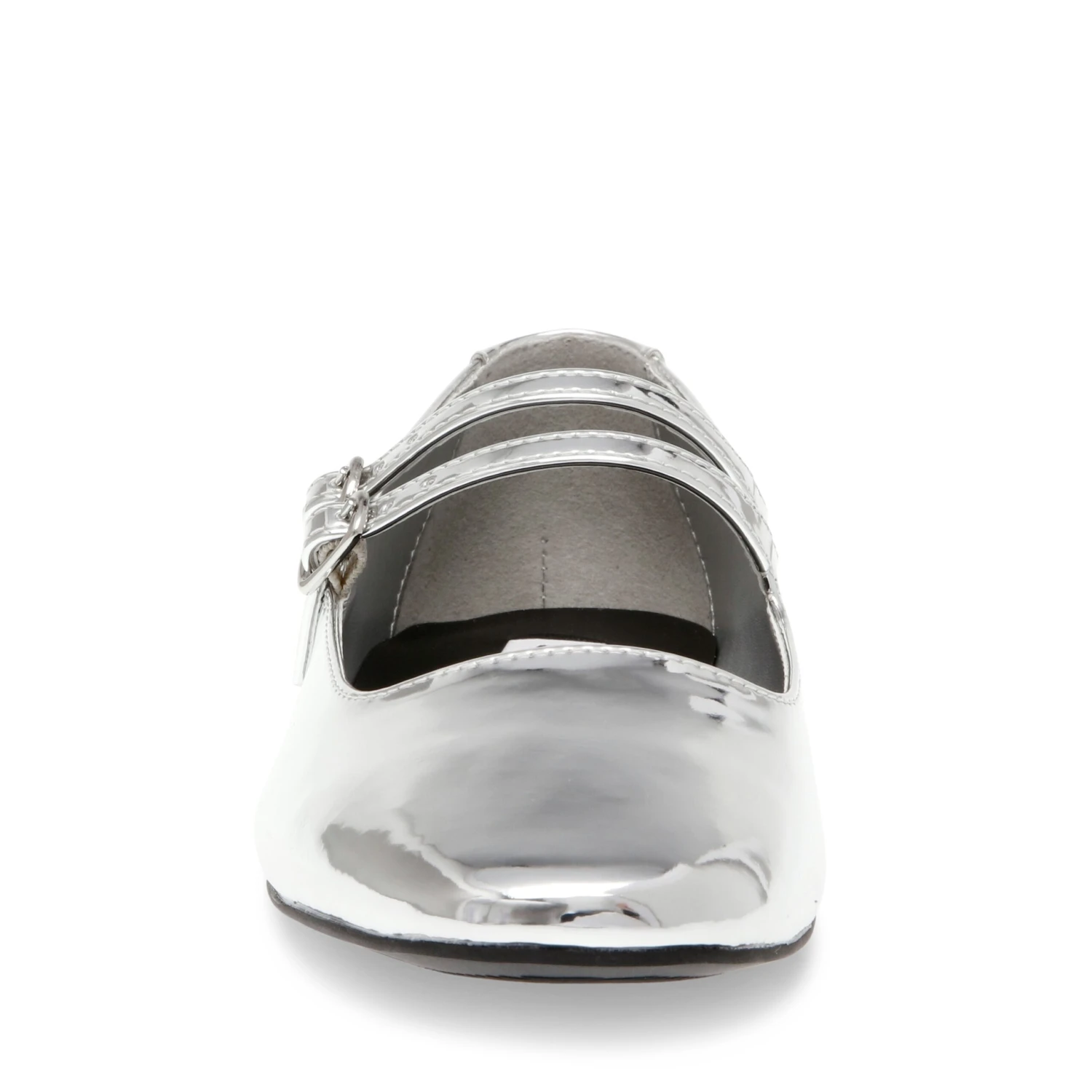 Steve Madden Alisah Sandal Silver Foil 5 Steve Madden Alisah Sandal Silver Foil - Image 3