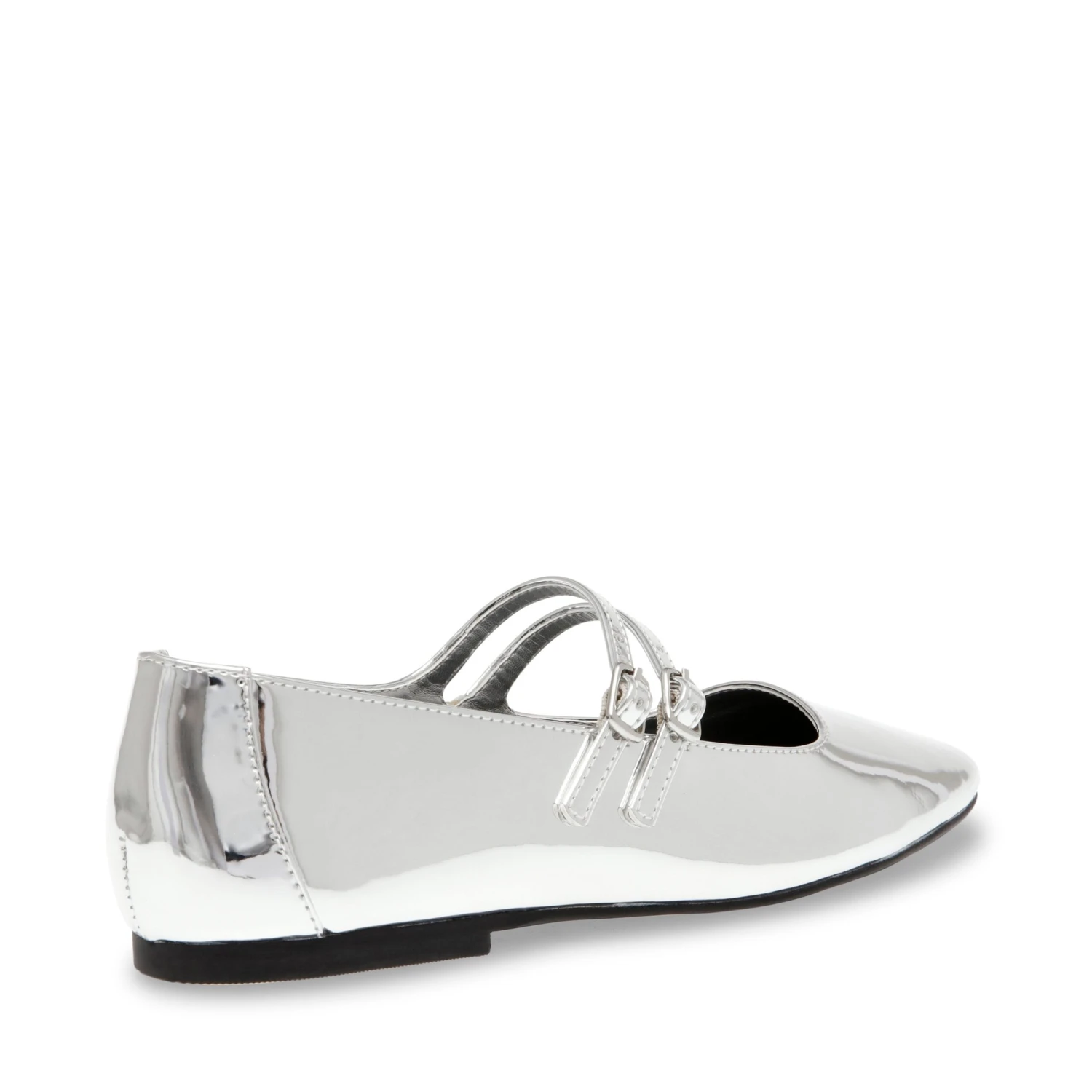 Steve Madden Alisah Sandal Silver Foil 7 Steve Madden Alisah Sandal Silver Foil - Image 5