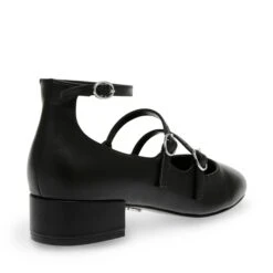 Steve Madden Colleague Sandal Black Leather 1 -Steve Madden Shop SM11003252 03001 017 05