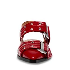 Steve Madden Grand Ave Sandals Red Patent -Steve Madden Shop SM11003257 02002 608 03