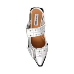 Steve Madden Grand Ave Sandals Silver -Steve Madden Shop SM11003257 02002 751 06