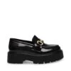 Steve Madden Occupy Loafers Blk Action Leather 2 Steve Madden Occupy Loafers Blk Action Leather -Steve Madden Shop SM11003276 03001 05O 01