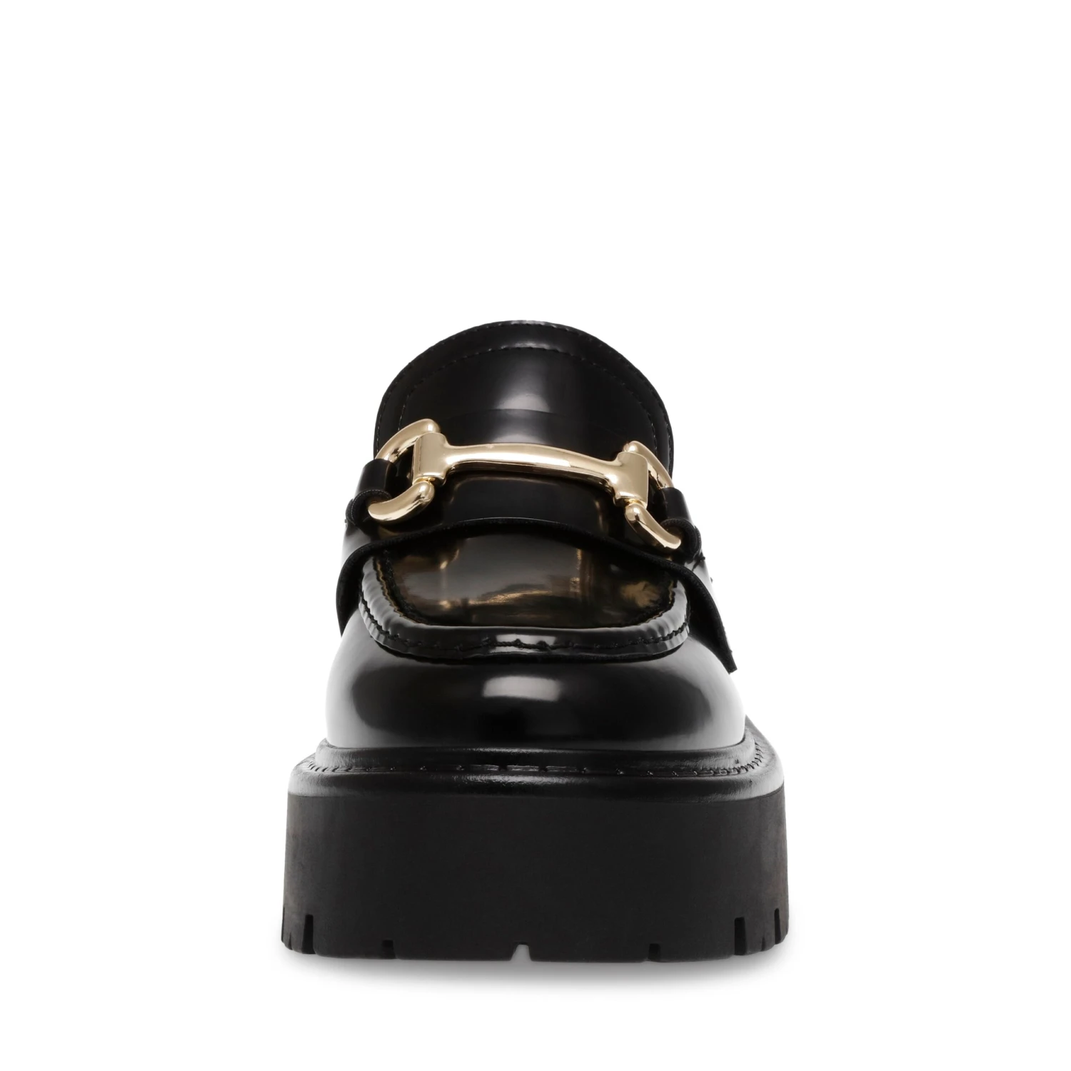 Steve Madden Occupy Loafers Blk Action Leather 6 Steve Madden Occupy Loafers Blk Action Leather - Image 4