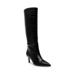 Steve Madden Lavan Boots Black Croco -Steve Madden Shop SM11003290 03001 066 02