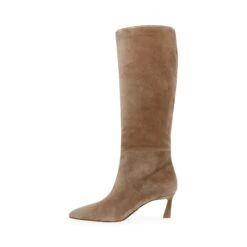 Steve Madden Lavan Boots Taupe Suede 1 -Steve Madden Shop SM11003290 03002 275 01.1
