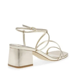 Steve Madden Remmi Heeled Sandals Gold -Steve Madden Shop SM11003296 02002 045 03