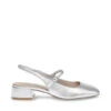 Steve Madden Marjorie Slingbacks Silver