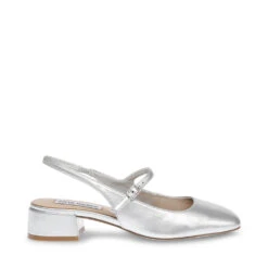 Steve Madden Marjorie Slingbacks Silver