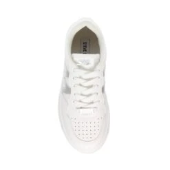 Steve Madden Jumpkick Trainer White Sil -Steve Madden Shop SM11003311 02002 196 06