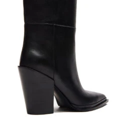 Steve Madden Bronty Boots Black Leather 11 Steve Madden Bronty Boots Black Leather -Steve Madden Shop SM11003353 03001 017 03 17a78fd6 1beb 4c19 a028 c1626766f13d
