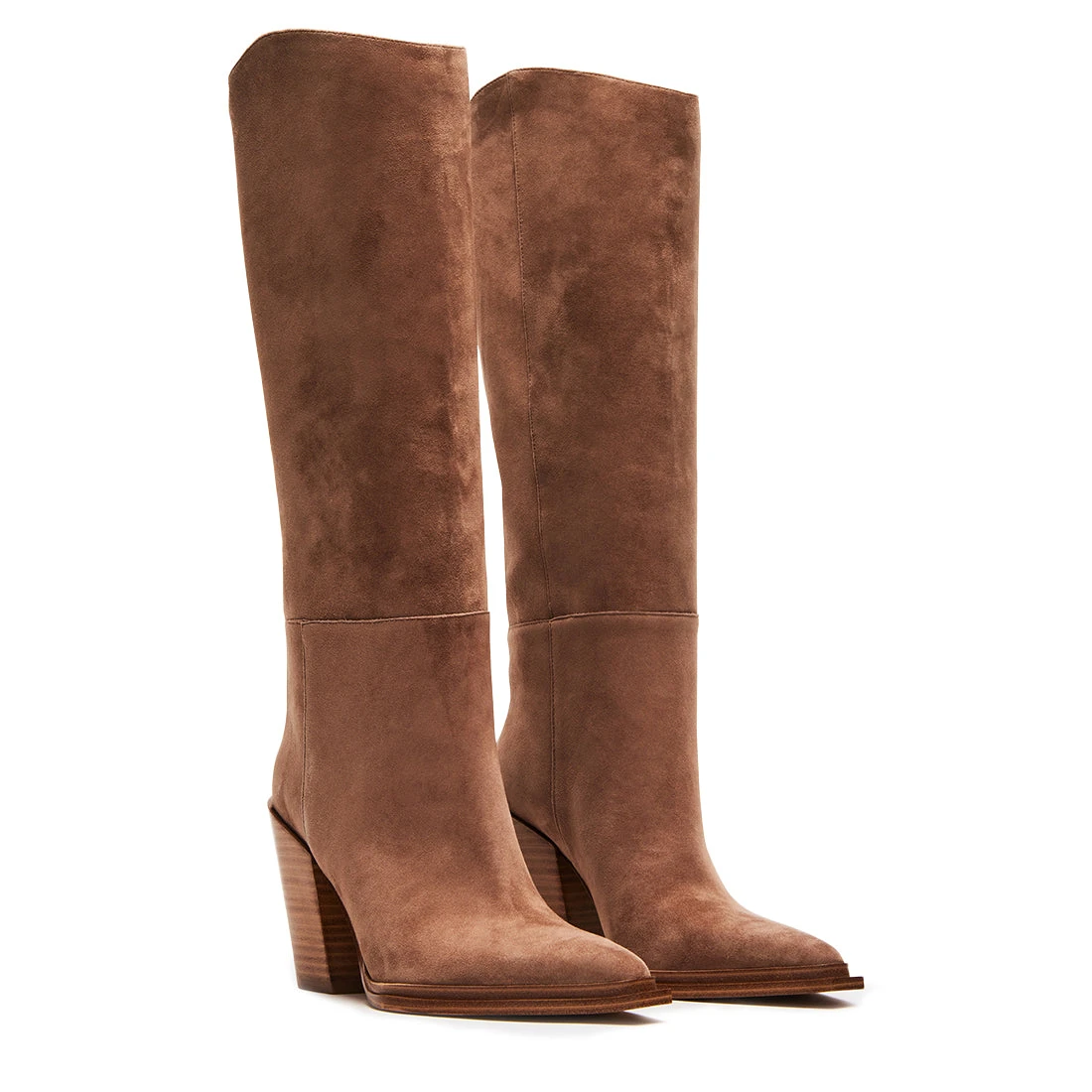 Steve Madden Bronty Boots Taupe Suede 4 Steve Madden Bronty Boots Taupe Suede - Image 2