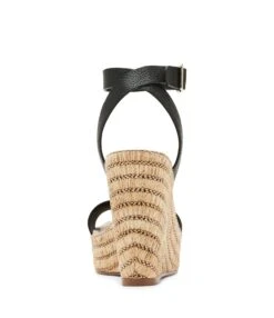 Steve Madden Cassie Sandals Black Leather -Steve Madden Shop SM11003372 03001 017 05