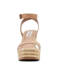 Steve Madden Cassie Sandals Tan Leather -Steve Madden Shop SM11003372 03001 217 06