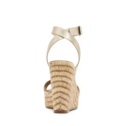 Steve Madden Cassie Sandals Gold Leather -Steve Madden Shop SM11003372 03001 977 05