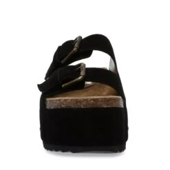Steve Madden Kali Sandals Black Suede -Steve Madden Shop SM11003373 03002 015 03