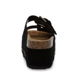 Steve Madden Kali Sandals Black Suede -Steve Madden Shop SM11003373 03002 015 05