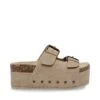 Steve Madden Kali Sandals Taupe Suede -Steve Madden Shop SM11003373 03002 275 01