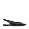 Steve Madden Isabelle Slingbacks Black Leather -Steve Madden Shop SM11003374 03001 017 01