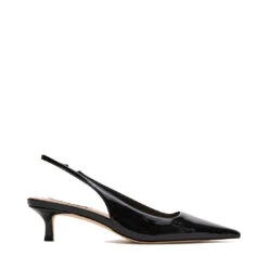 Steve Madden Kari Slingback Black Patent