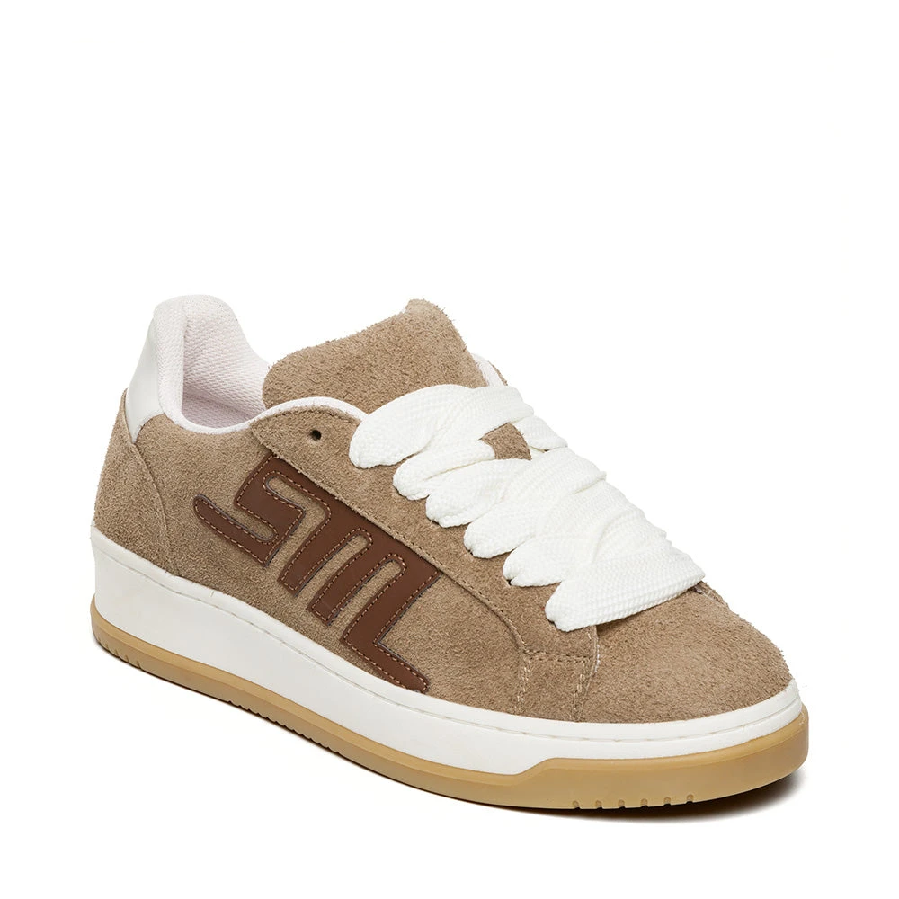 Steve Madden Alysha Trainer Taupe Brown 4 Steve Madden Alysha Trainer Taupe Brown - Image 2