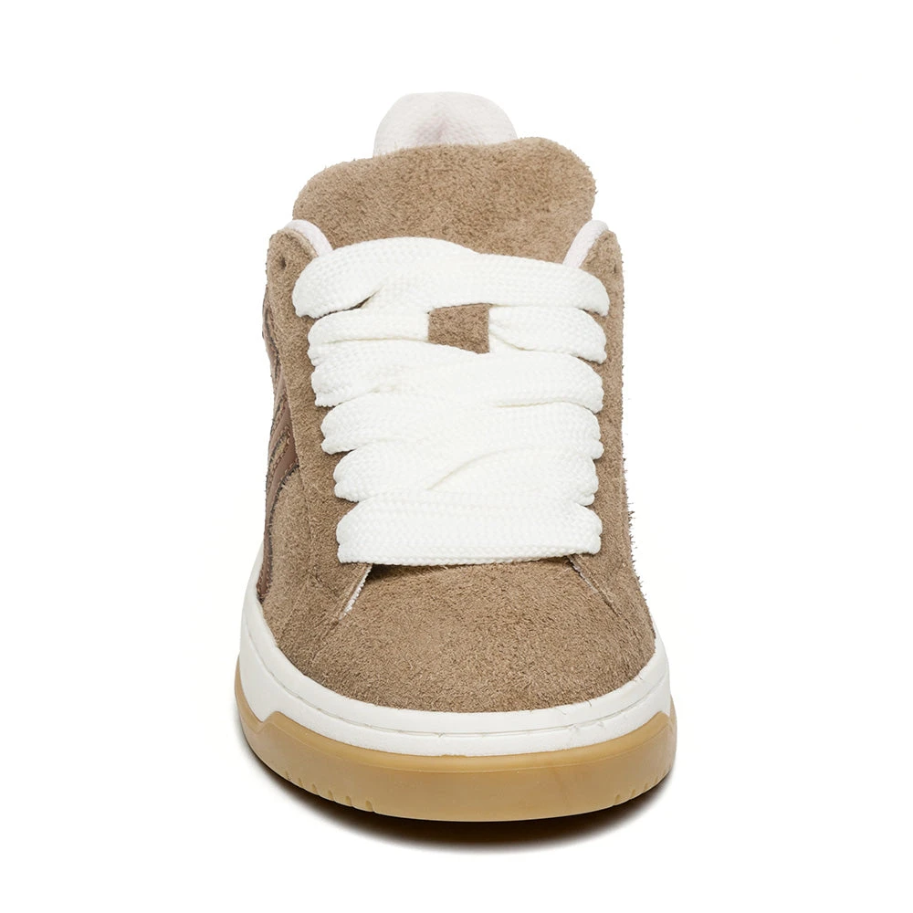 Steve Madden Alysha Trainer Taupe Brown 5 Steve Madden Alysha Trainer Taupe Brown - Image 3
