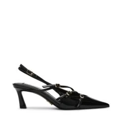 Steve Madden Liana Slingbacks Black Patent