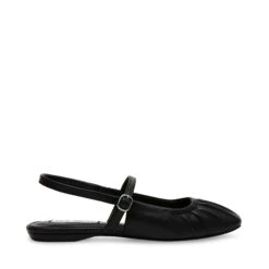 Steve Madden Garson Slingbacks Black Leather