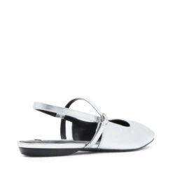 Steve Madden Garson Slingbacks Silver Leather -Steve Madden Shop SM11003387 03001 047 05