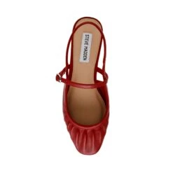Steve Madden Garson Slingbacks Red Leather -Steve Madden Shop SM11003387 03001 607 07