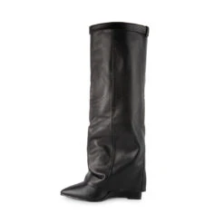 Steve Madden Corenne Boot Black Leather 1 -Steve Madden Shop SM11003418 03001 017 01.1