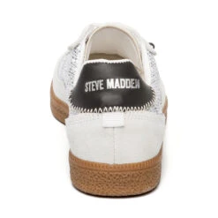 Steve Madden Emporia Trainer Beige Silver -Steve Madden Shop SM11003419 03008 BES 05