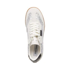 Steve Madden Emporia Trainer Beige Silver -Steve Madden Shop SM11003419 03008 BES 06
