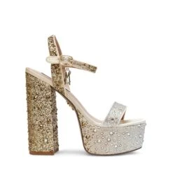 Steve Madden Retrofit Sandal Gold Multi