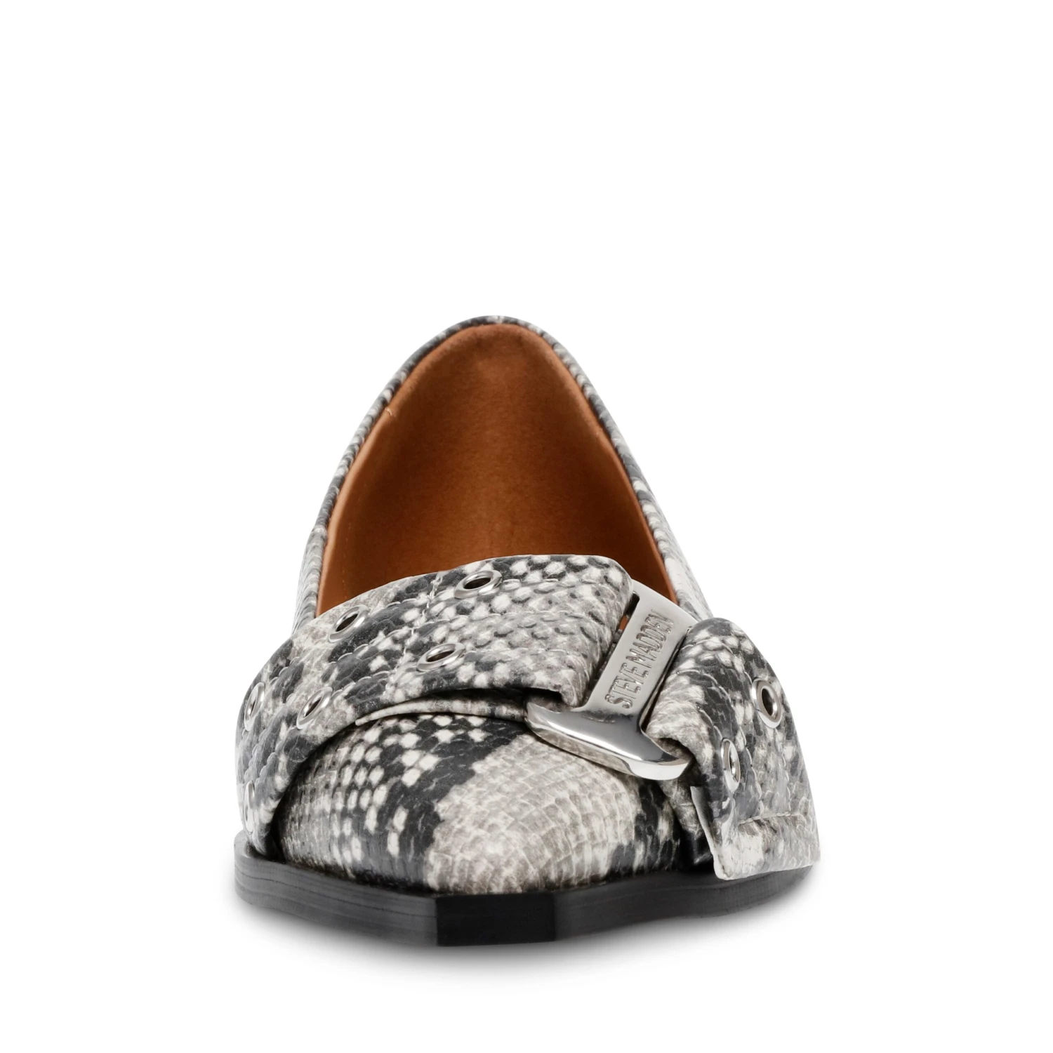 Steve Madden Grail Ballerina Lt Beige Snake 5 Steve Madden Grail Ballerina Lt Beige Snake - Image 3