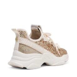 Steve Madden Maxilla G Trainer Gold Glitter -Steve Madden Shop SM11003431 02002 387 03