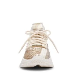 Steve Madden Maxilla G Trainer Gold Glitter -Steve Madden Shop SM11003431 02002 387 04