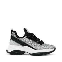 Steve Madden Maxilla G Trainer Black Glitter