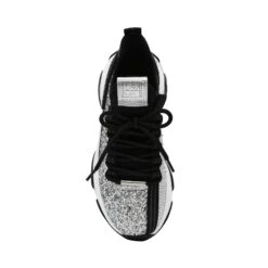 Steve Madden Maxilla G Trainer Black Glitter -Steve Madden Shop SM11003431 02002 737 06
