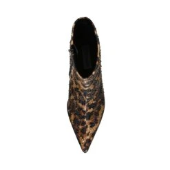 Steve Madden Heirloom Heeled Ankle Boots Leopard -Steve Madden Shop SM11003438 04003 969 05