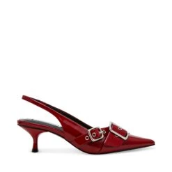 Steve Madden Lezley Pump Red Patent