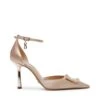 Steve Madden Accession Heeled Sandals Champ Satn -Steve Madden Shop SM11003442 04003 856 01