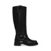 Steve Madden Rodeo Drive Boots Black Leather